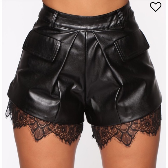 Leather Shorts (Sold out online!) - Picture 2 of 7
